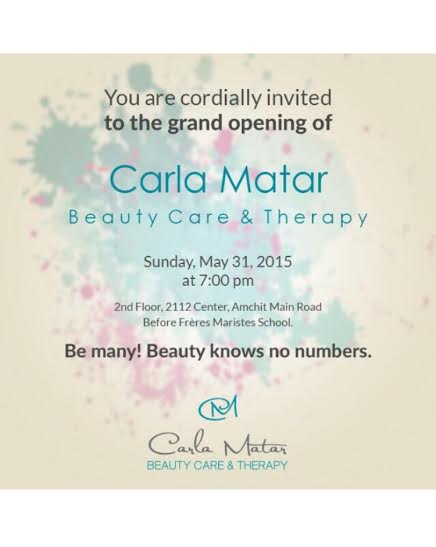 Opening of Carla Matar Beauty Care